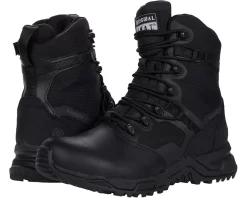 Original S.W.A.T. Alpha Fury 8" Side Zip Leather Toe Waterproof
