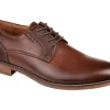 Vance Co. Alston Textured Plain Toe Derby