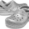 Crocs Kids Classic Lined Glitter Clog (Little Kid/Big Kid)